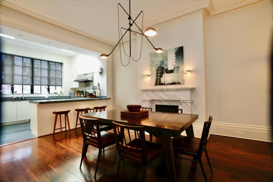 brownstone, townhouse, kitchen, garden, bathroom, staircase, 