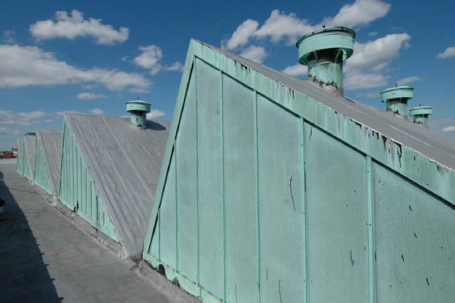 industrial, studio, light, textures, textured walls, glass, rooftop, 