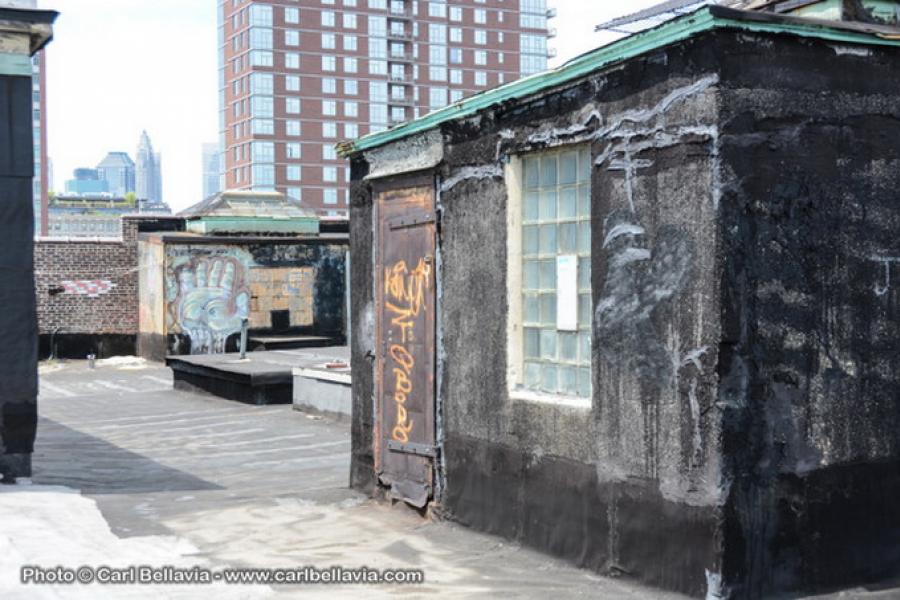 industrial, warehouse, loft, gritty, distressed, rooftop, 