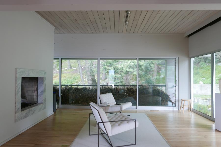 contemporary, modern, view, pool, minimal, glass, deck, kitchen, fireplace, bathroom, 