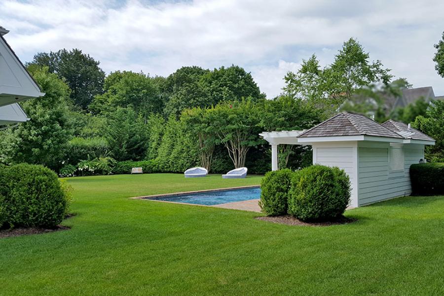 Hamptons, pool, deck, 