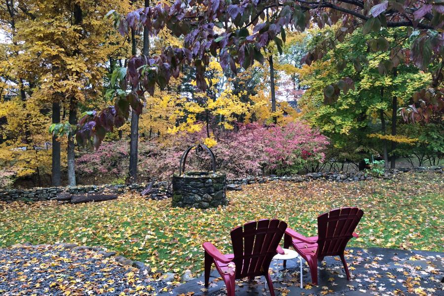 rustic, rural, stone, lake, fireplace, porch, 