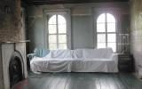 mansion, colorful, distressed, bohemian, funky, empty room, 