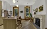 brownstone, townhouse, kitchen, bathroom, staircase, contemporary, 