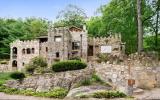 hotel, castle, stone, lake, 