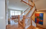 suburban, contemporary, kitchen, deck, view, gym, Asheville, 