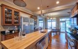 suburban, contemporary, kitchen, deck, view, gym, Asheville, 