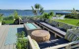 Hamptons, beach, water, white, light, deck, 