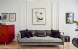 brownstone, bathroom, staircase, fireplace, contemporary, 