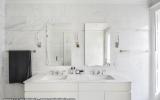 brownstone, bathroom, staircase, fireplace, contemporary, 