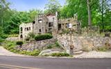 hotel, castle, stone, lake, 