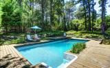 Hamptons, pool, deck, contemporary, wood, 