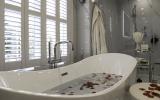 Hamptons, pool, pool table, bathroom, light, airy, upscale, staircase, kitchen, patio, 