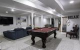 Hamptons, pool, pool table, bathroom, light, airy, upscale, staircase, kitchen, patio, 