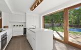 Hamptons, modern, pool, light, airy, deck, 