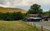 country, cabin, hotel, funky, fireplace, wooded, 