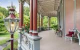 opulent, grand, mansion, victorian, garden, greenhouse, staircase, porch, 