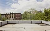 traditional, distressed, empty room, rooftop, 