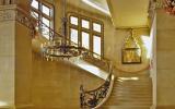 estate, mansion, grand, upscale, greenhouse, pond, terrace, 