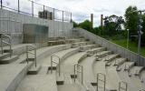 concrete, modern, museum, water, staircase, industrial, 