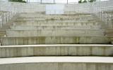 concrete, modern, museum, water, staircase, industrial, 