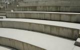 concrete, modern, museum, water, staircase, industrial, 