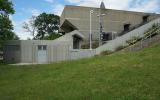 concrete, modern, museum, water, staircase, industrial, 