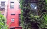 townhouse, brownstone, upscale, contemporary, staircase, fireplace, garden, 