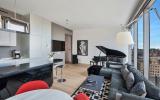 modern, apartment, glass, terrace, bathroom, city view, 