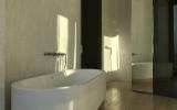 apartment, modern, glass, terrace, bathroom, 