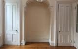 brownstone, townhouse, empty room, traditional, contemporary, 