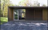 modern, contemporary, wooded, glass, light, airy, cabin, pool, 