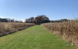 farmhouse, farm, rural, country, field, lake, barn, porch, 