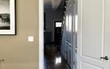 brownstone, townhouse, contemporary, kitchen, garden, 