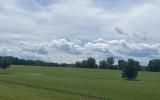 farmhouse, farm, rural, country, field, lake, barn, porch, 