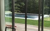 modern, contemporary, wooded, glass, light, airy, cabin, pool, 