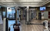 gym, basketball, pool, cafe, boxing, spa, locker room, 