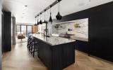 brownstone, townhouse, contemporary, upscale, staircase, terrace, garden, kitchen, bathroom, 