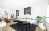 brownstone, townhouse, kitchen, light, airy, modern, bathroom, terrace, 