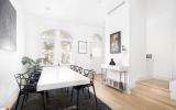 brownstone, townhouse, kitchen, light, airy, modern, bathroom, terrace, 