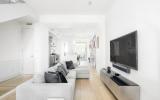 brownstone, townhouse, kitchen, light, airy, modern, bathroom, terrace, 