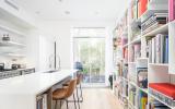 brownstone, townhouse, kitchen, light, airy, modern, bathroom, terrace, 