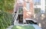 brownstone, townhouse, kitchen, light, airy, modern, bathroom, terrace, 