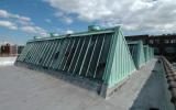 industrial, studio, light, textures, textured walls, glass, rooftop, 