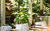 Hamptons, pool, contemporary, garden, upscale, patio, wood, light, 