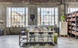 industrial, warehouse, concrete, glass, loft, 