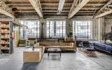 industrial, warehouse, concrete, glass, loft, 