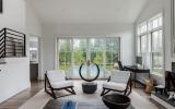 Hamptons, pool, deck, contemporary, modern, kitchen, staircase, light, airy, 