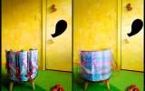 apartment, colorful, eclectic, funky, contemporary, 