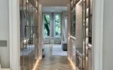 brownstone, townhouse, contemporary, upscale, staircase, terrace, garden, kitchen, bathroom, 